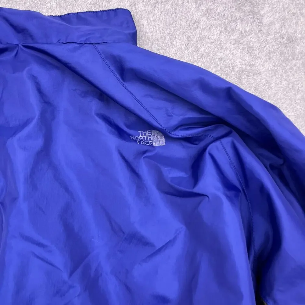 The North Face Windbreaker Jacket Mens XL Blue Polyester Full-Zip‎ Long Sleeve